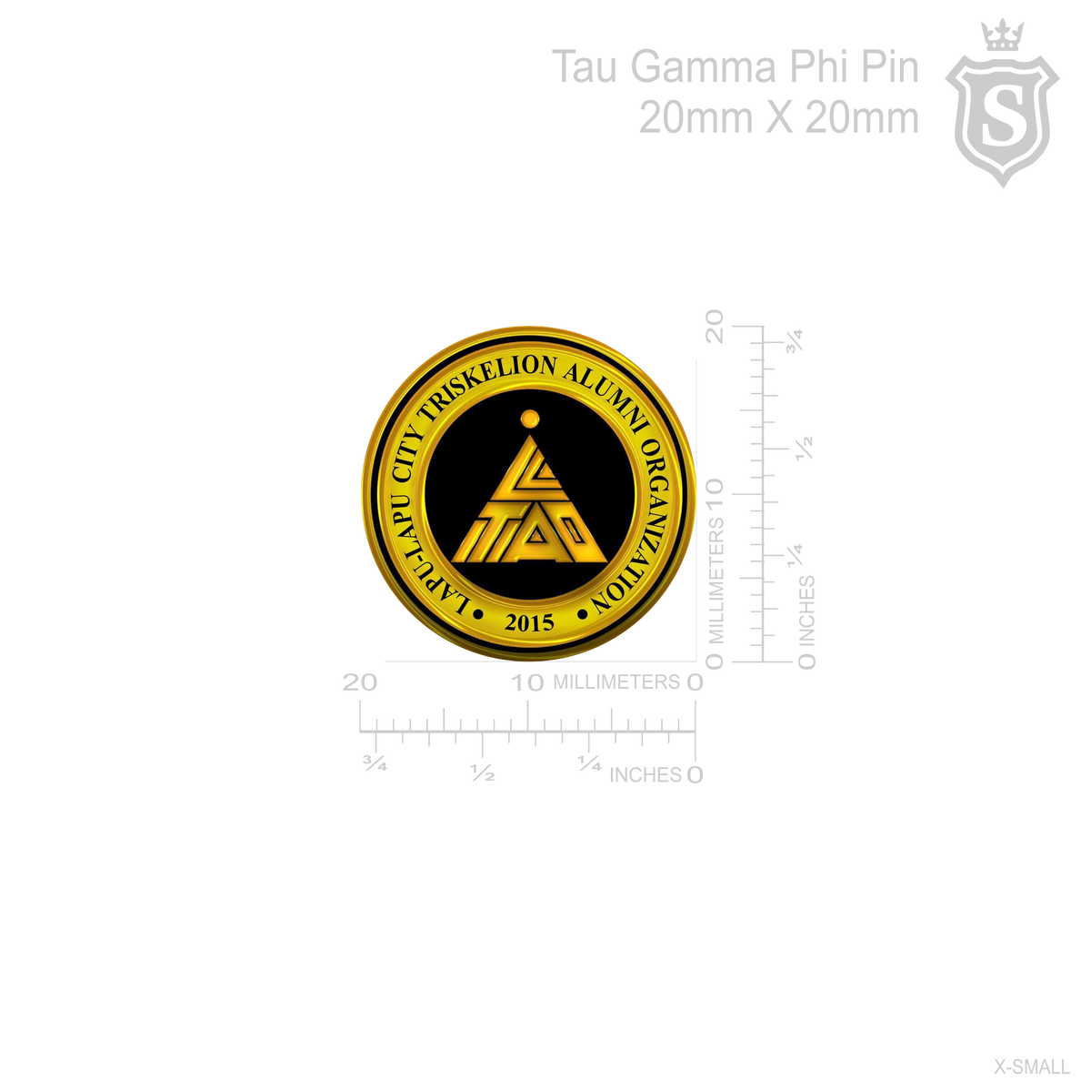 Tau Gamma Phi Pin