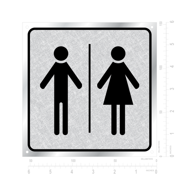 Boy and Girl Restroom Better Signage