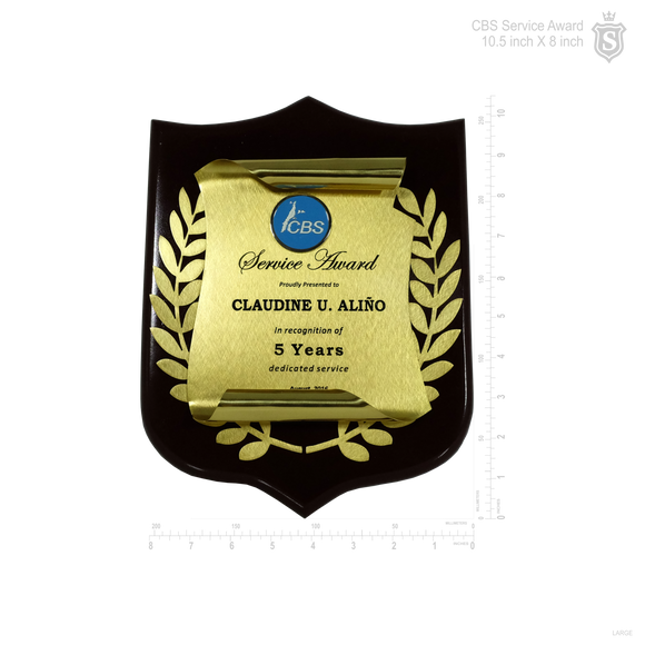 Customer Benefits Services Incorporated (CBS) Plaque