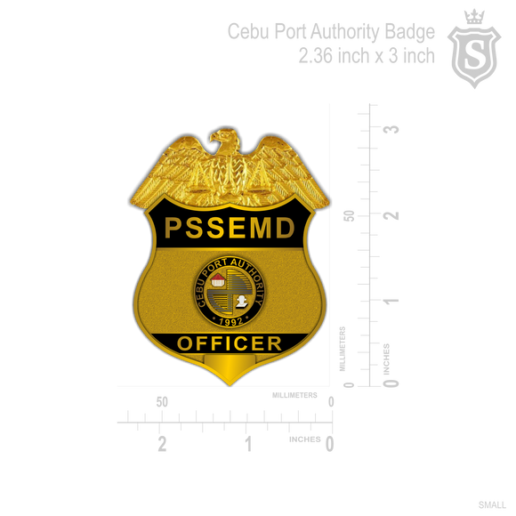 Cebu Port Authority (CPA) Police Badge