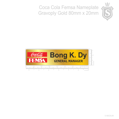 Coca-Cola Femsa Nameplate