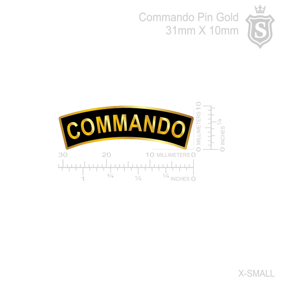 Commando Word Pin - PNP