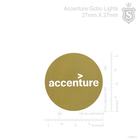 Accenture Design Gobo Lights