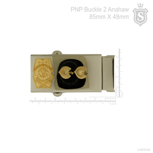 Philippine National Police (PNP) PCO Buckle 2 Anahaw (PCPT) - PNP