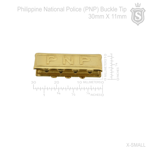 Philippine National Police (PNP) Belt Buckle Tip - PNP