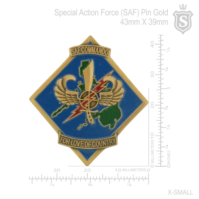 Special Action Force (SAF) Commando Pin