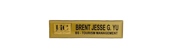 University Of Cebu (UC) Nameplate - BS-Tourism Management