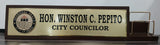 Cebu City Councilor Table Signage