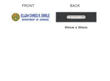 University of San Carlos (USC) Department of Nursing Nameplate