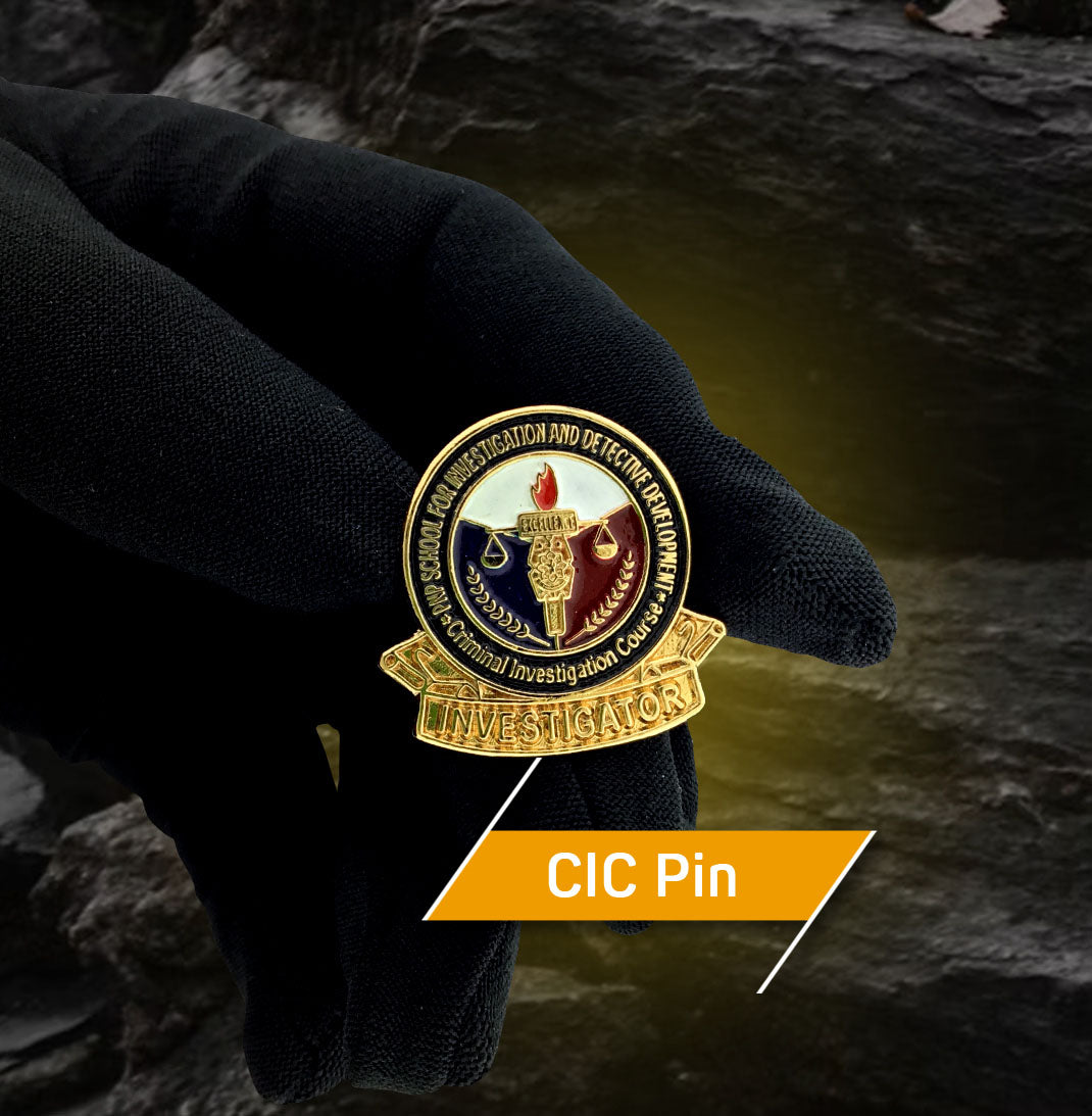 Criminal Investigation Course Pin (Small) – Suarez Arts