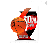 1st DEWO Cup Basketball Plaque