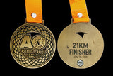 Asenso Ozamiz Half Marathon Medal 2024