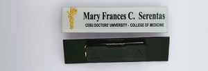 Cebu Doctor's University (CDU) Nameplate - College of Medicine
