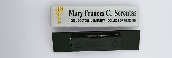 Cebu Doctor's University (CDU) Nameplate - College of Medicine