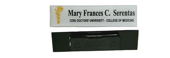 Cebu Doctor's University (CDU) Nameplate - College of Medicine