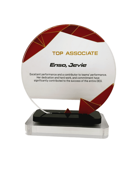 Top Associate Plaque