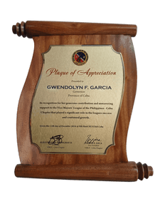 Vice Mayors' League of the Philippines Plaque 2024 - Cebu Chapter