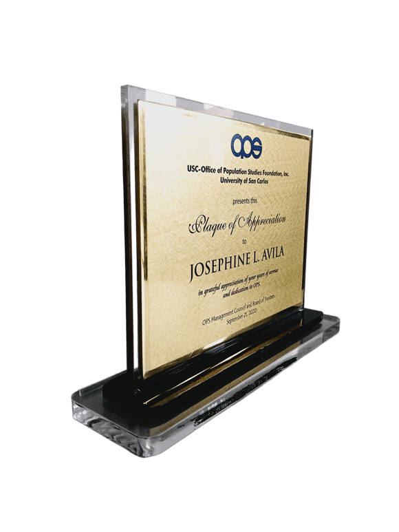 University of San Carlos Plaque 2020
