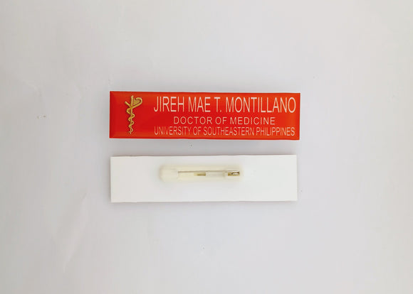 University of Southeastern Philippines Nameplate - Doctor of Medicine