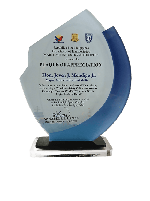 Municipality of Medellin Plaque 2025