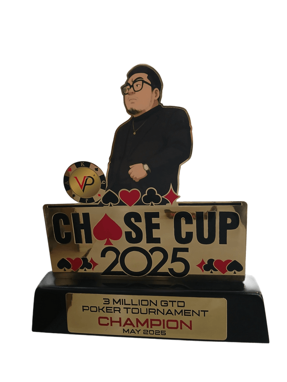 Voyager Poker Plaque 2025 - Chase Cup