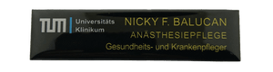 TUM Klinikum Nameplate