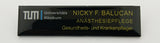 TUM Klinikum Nameplate