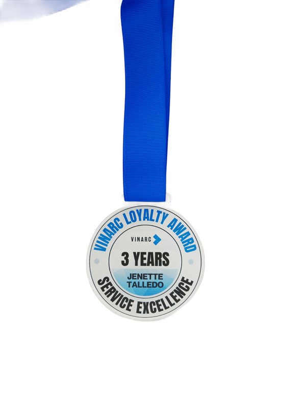 VINARC Loyalty Award Medal 2025