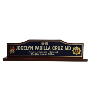 PNP Table Signage - Police Lieutenant Colonel
