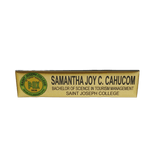 Saint Joseph College of Maasin Nameplate - Bachelor of Science in Tourism Management