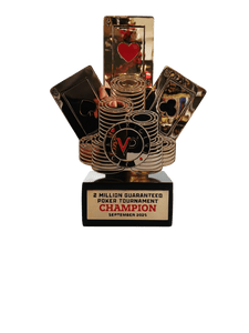 Voyager Poker 2 Million GTD Champion Plaque 2025