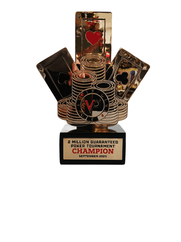 Voyager Poker 2 Million GTD Champion Plaque 2025