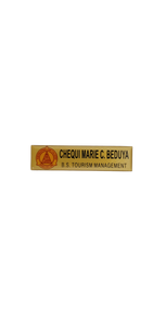 Northeastern College Nameplate