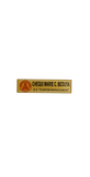 Northeastern College Nameplate