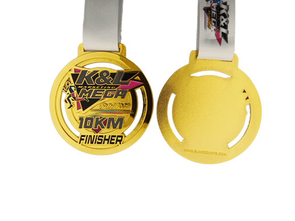K&L Marketing Mega Run Finisher Medal 2025