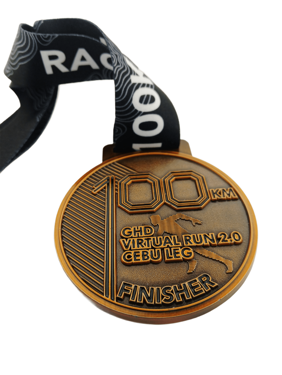 GHD Virtual Run 2.0 Cebu Leg — Finisher Medal 2025