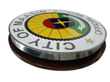 Maasin City Seal Signage 2025