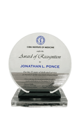 Cebu Institute of Medicine Round Plaque - Award of Recognition