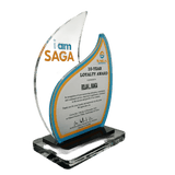 Saga Plaque - 20 Year Loyalty Award
