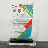 A2D Project Research Group for Alternatives to Development Inc. Plaque - Plaque of Appreciation
