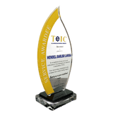Toto Enterprises Service Award Plaque