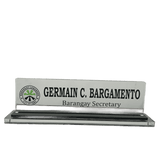 Barangay Labangon Acrylic Table Signage