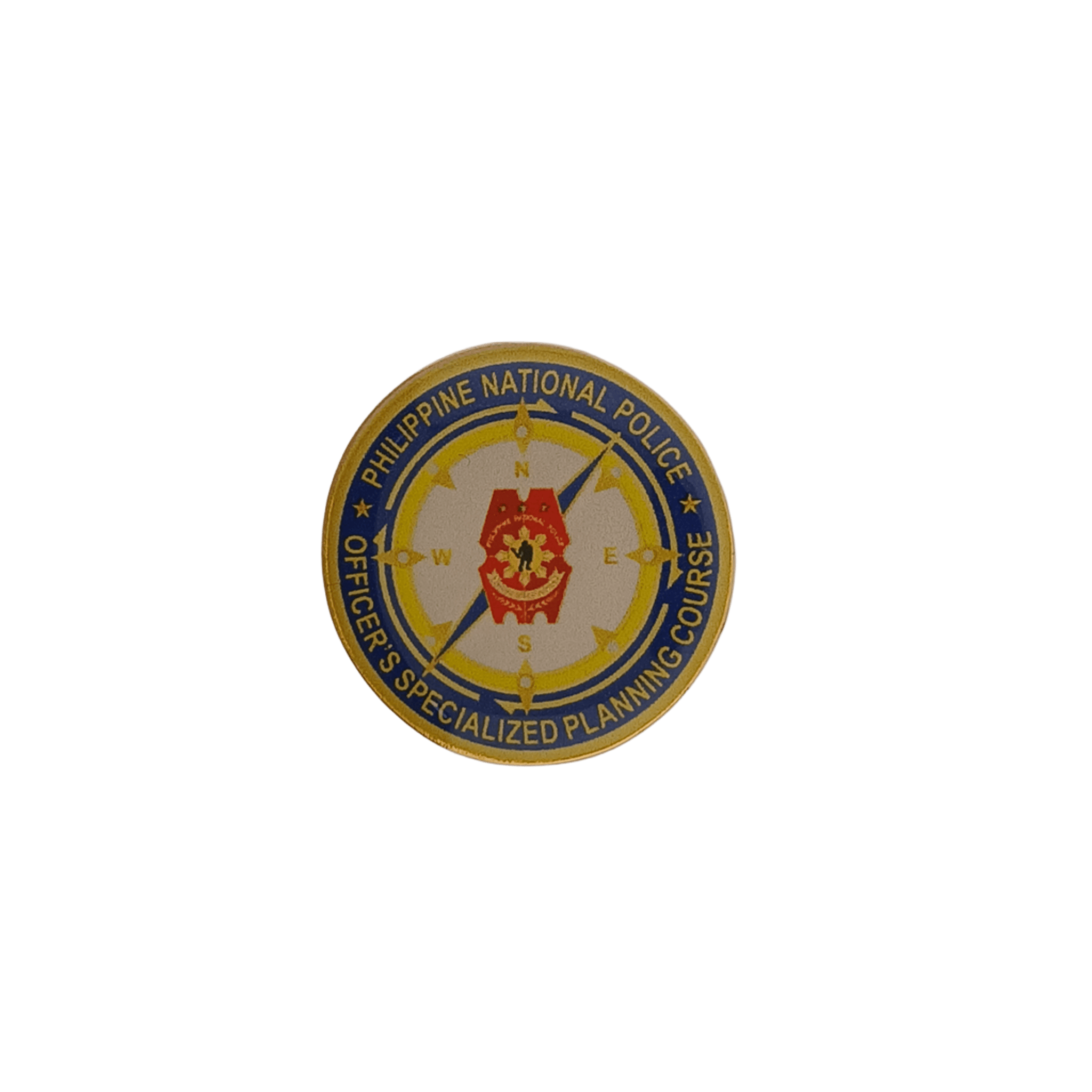 Pnp Computer Course Logo PNP Officer's Specialized Planning Course Pin – Suarez Arts