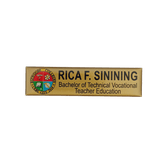 Rizwoods College Nameplate - Bachelor or Technical Vocational Teacher Education