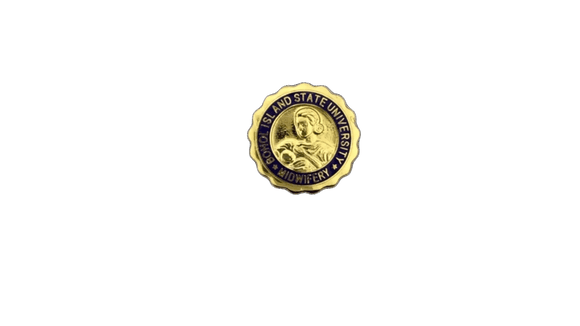 Bohol Island State University - Midwifery Pin Gold