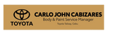 Toyota Talisay Cebu Nameplate