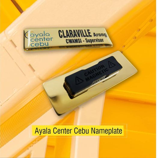 Ayala Center Cebu Nameplate – Suarez Arts
