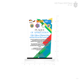 A2D Project Research Group for Alternatives to Development Inc. Plaque - Plaque of Appreciation