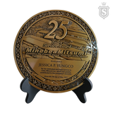 Mitsumi 25 Years Service Award Plaque