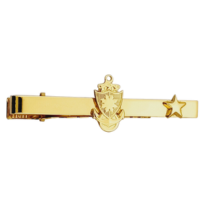 Anchor Tie Clip with 2 Stars